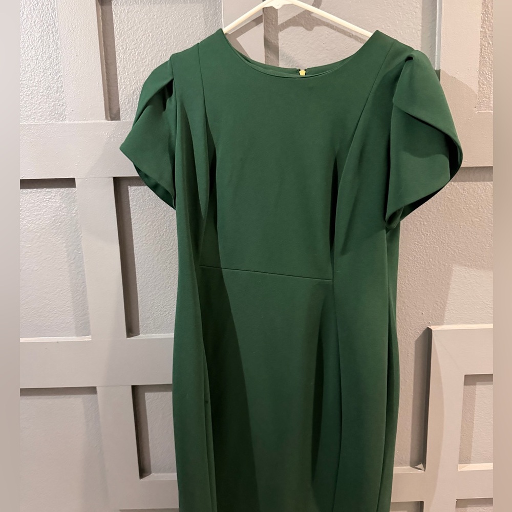 Calvin Klein women’s short sleeve dress with gold zipper